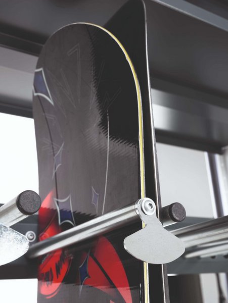 Sistema di stoccaggio degli SNOWBOARD