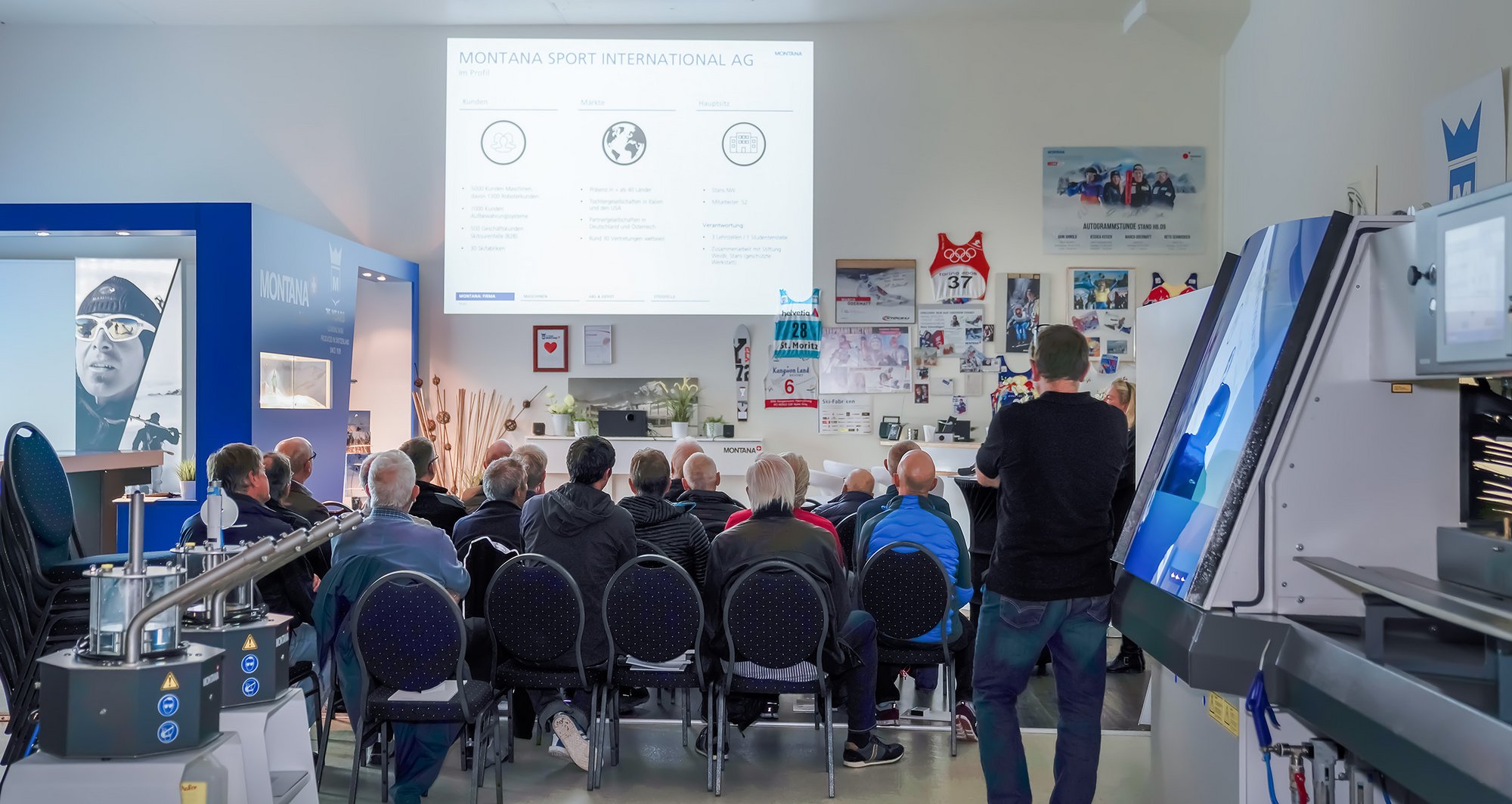 Conferenza alla giornata di apertura di MONTANA