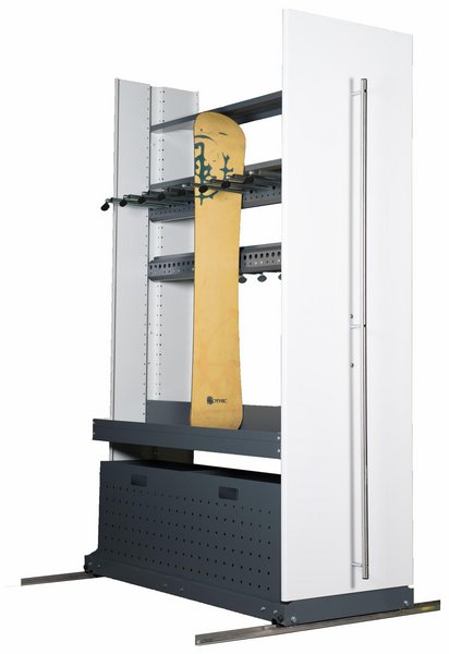 Sistema di stoccaggio degli SNOWBOARD