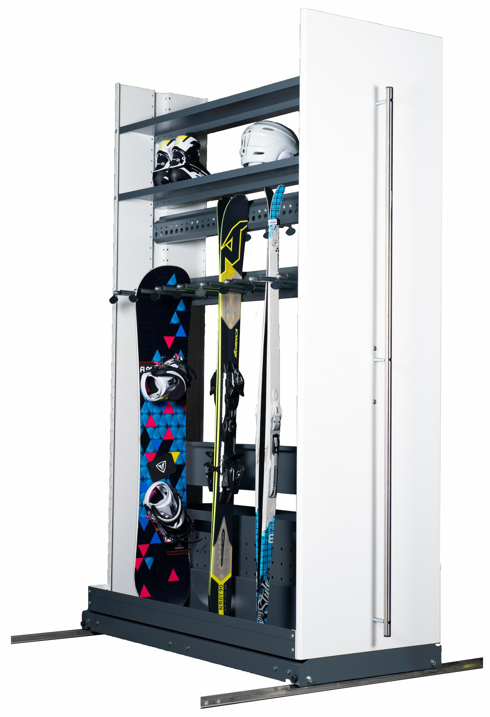 Sistema di stoccaggio degli SNOWBOARD